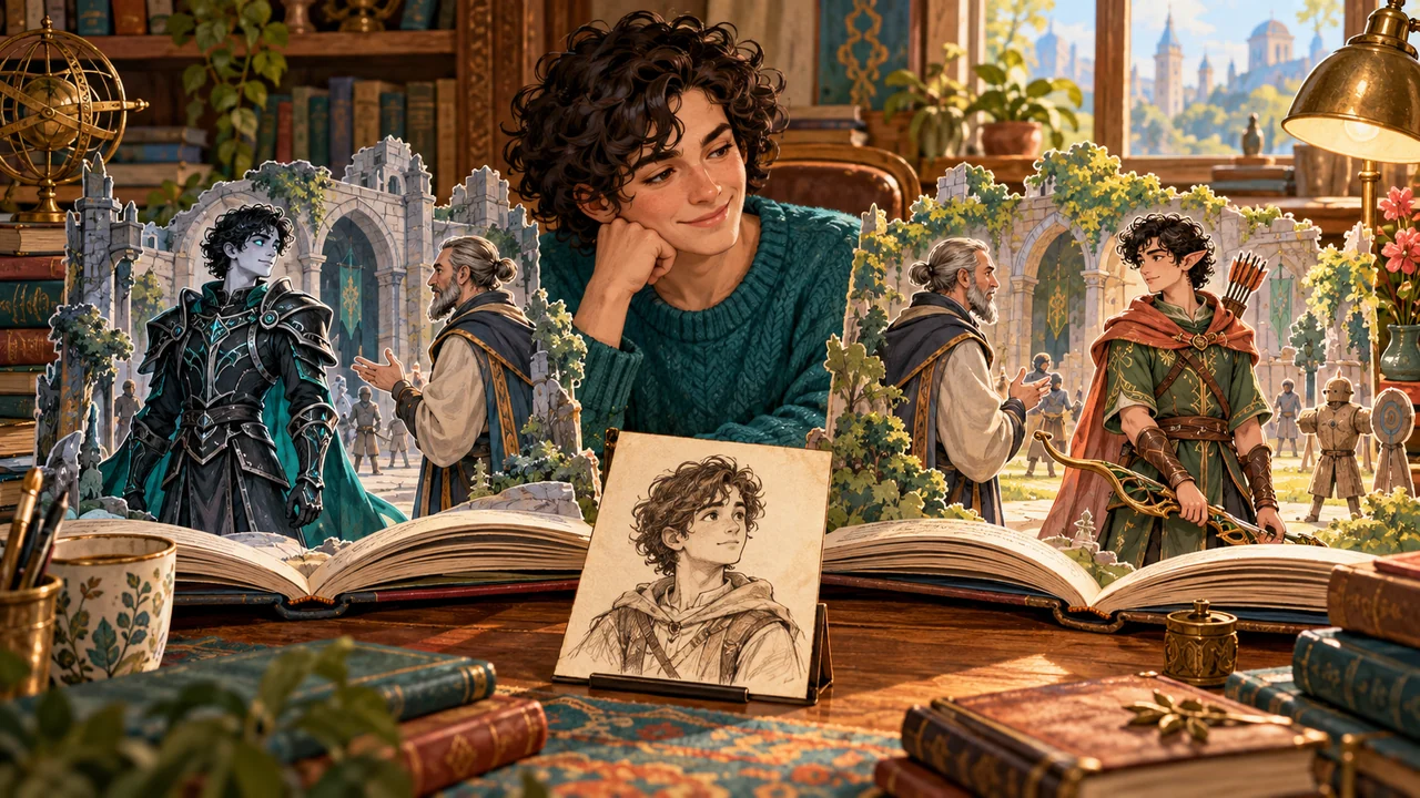 Separate novels return the same former apprentice to a training courtyard as a Death Knight and an elven Arcane Archer.